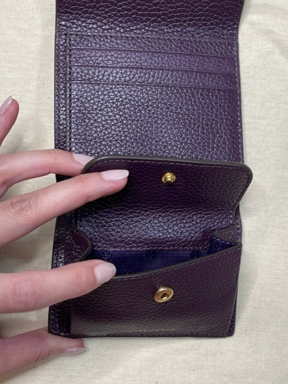 Tory Burch Blake Tri-fold Wallet NEW